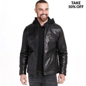 Real leather Moto jacket